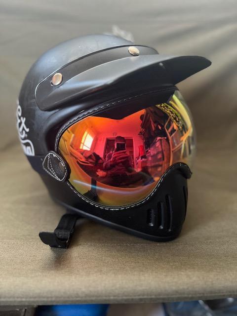 バイクゴーグル バブルシールド ミラー