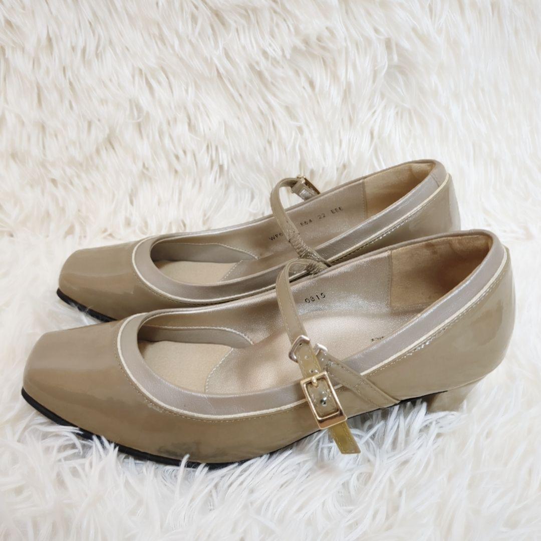 未使用品】Pedala ペダラ アシックス パンプス ストラップ付き