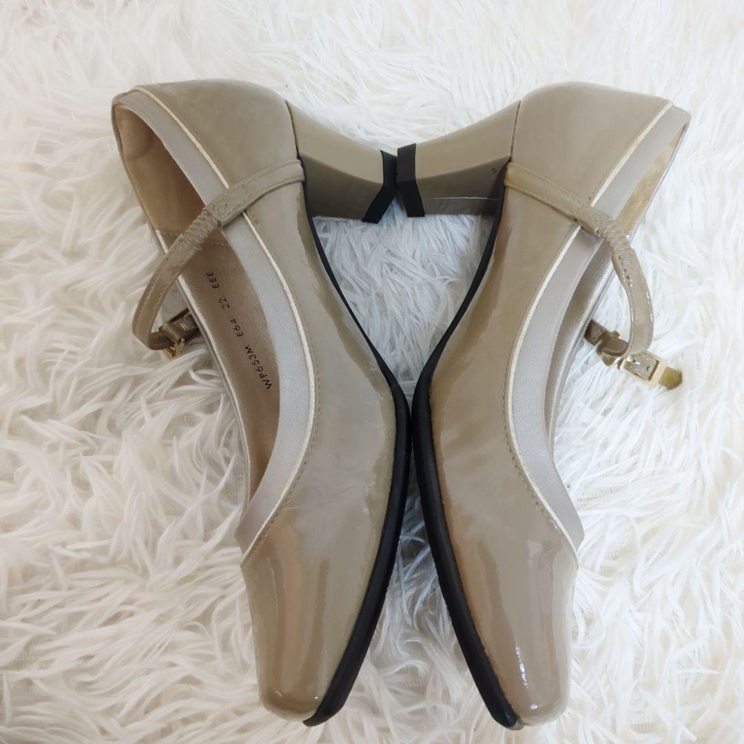 未使用品】Pedala ペダラ アシックス パンプス ストラップ付き