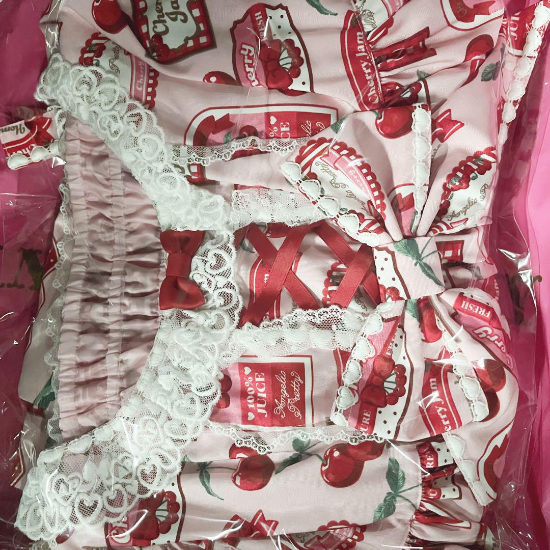 Angelic Pretty Cherry Jam Label JSK ピンク - メルカリ