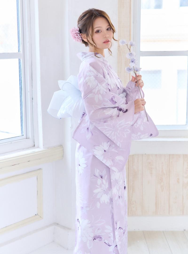 新品 浴衣 セット 浴衣セット ゆかた 大人 レディース 紫 ピンク Y4-25