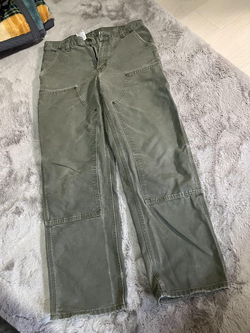 Carhartt カーハート ダブルニー W34 L32 カーキ