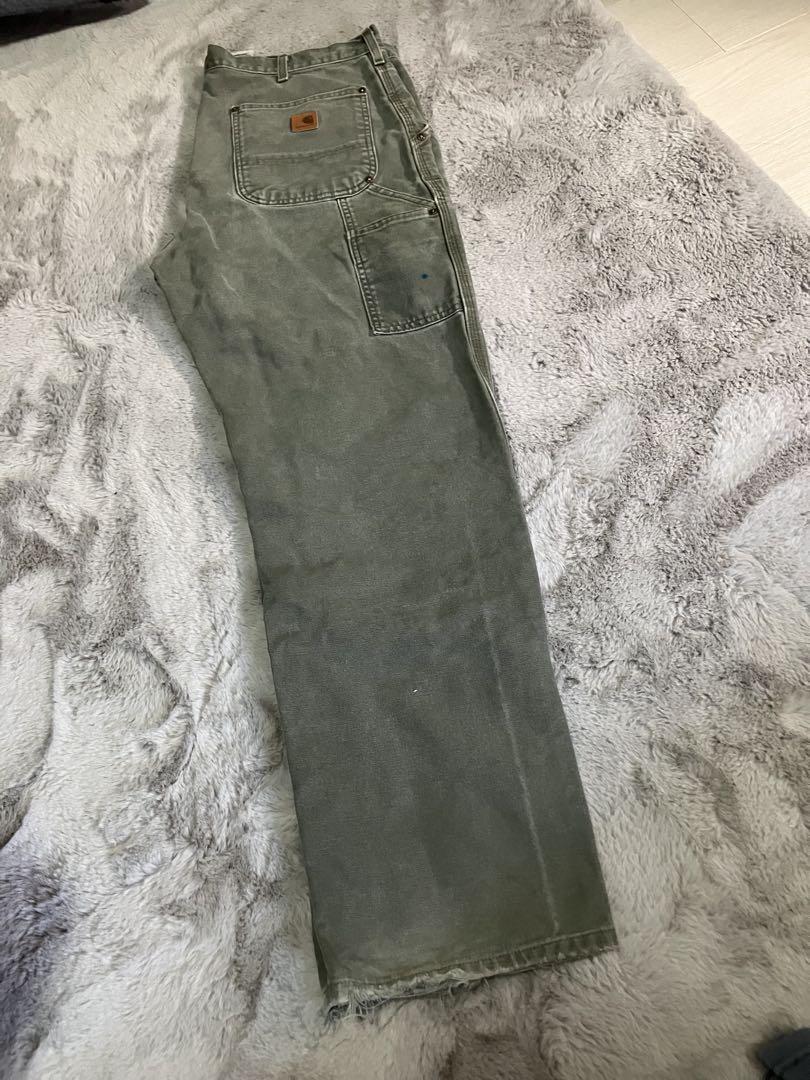 Carhartt カーハート ダブルニー W34 L32 カーキ