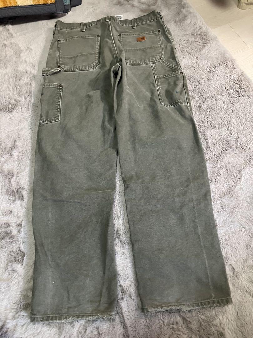 Carhartt カーハート ダブルニー W34 L32 カーキ