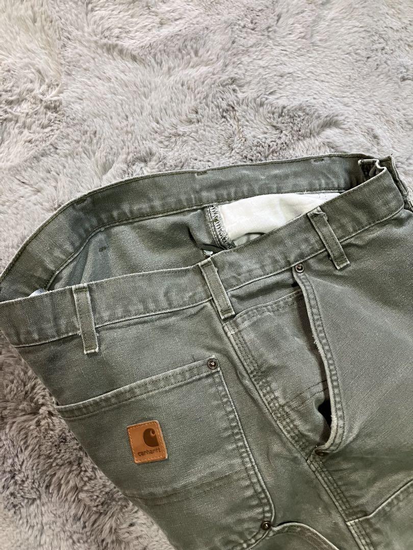Carhartt カーハート ダブルニー W34 L32 カーキ