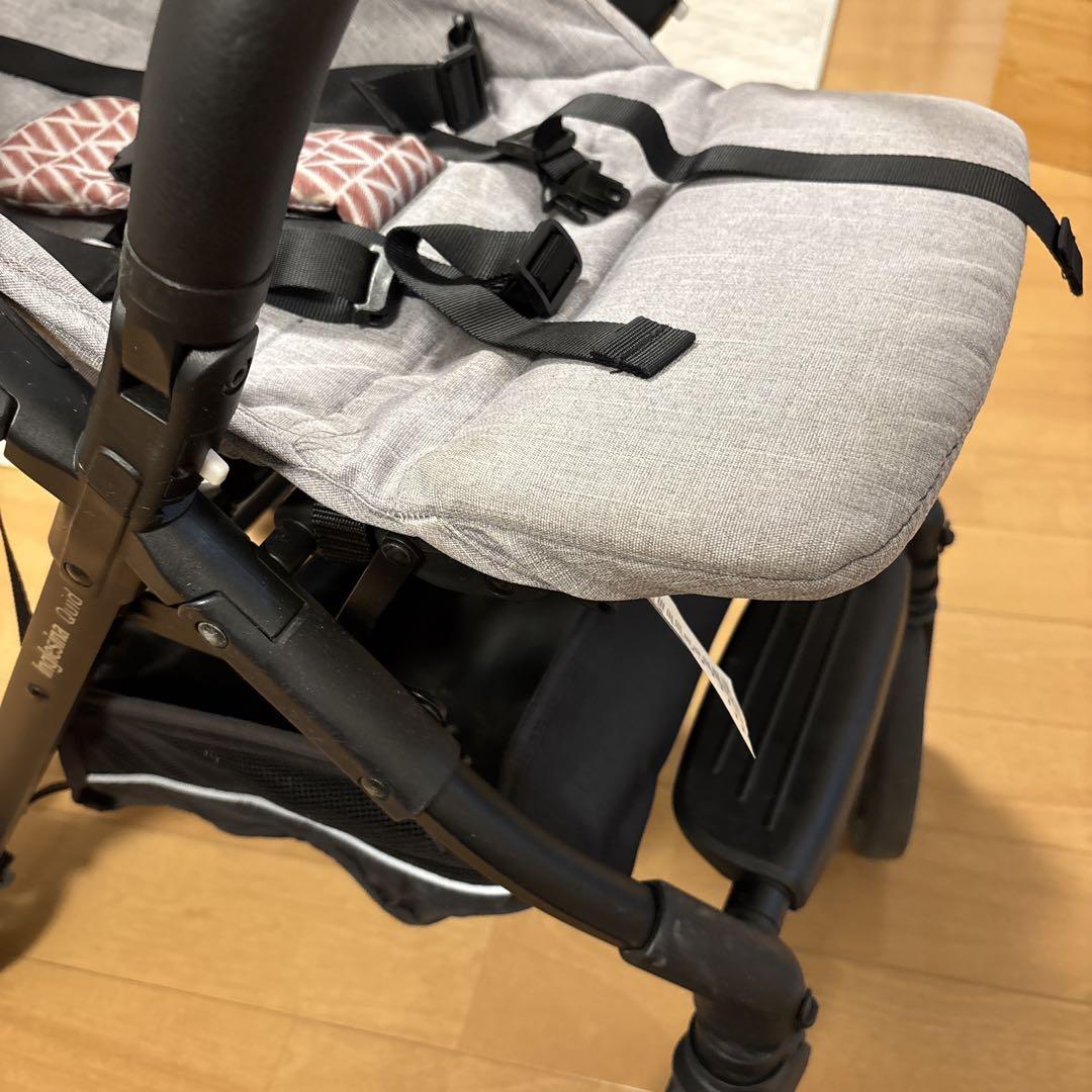 Inglesina 折りたたみ式ベビーカー グレー・ピンク - メルカリ