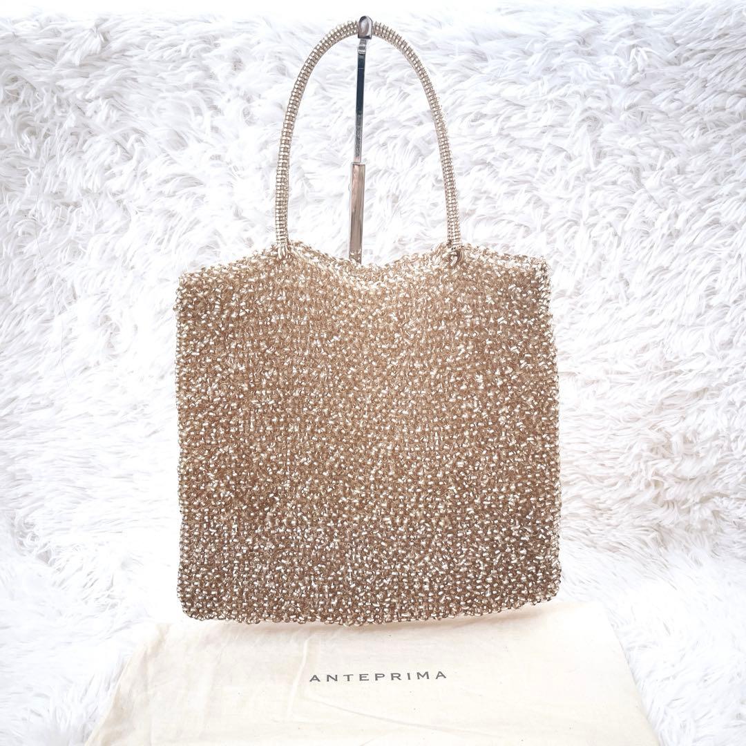 アンテプリマ トートバッグ 美品 スタンダード スクエア ミディアム,ワイヤーバッグ BGS046057 新着 20240127 アンテプリマ ANTEPRIMA 美品 ワイヤーバッグ スタンダード スクエア
