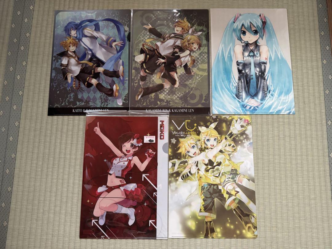【一部未開封】ボーカロイド、ミカグラ学園組曲等　クリアファイル　まとめ売り