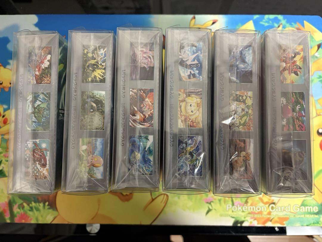 ✨ポケモンカード 新品未開封 box 6boxセット✨