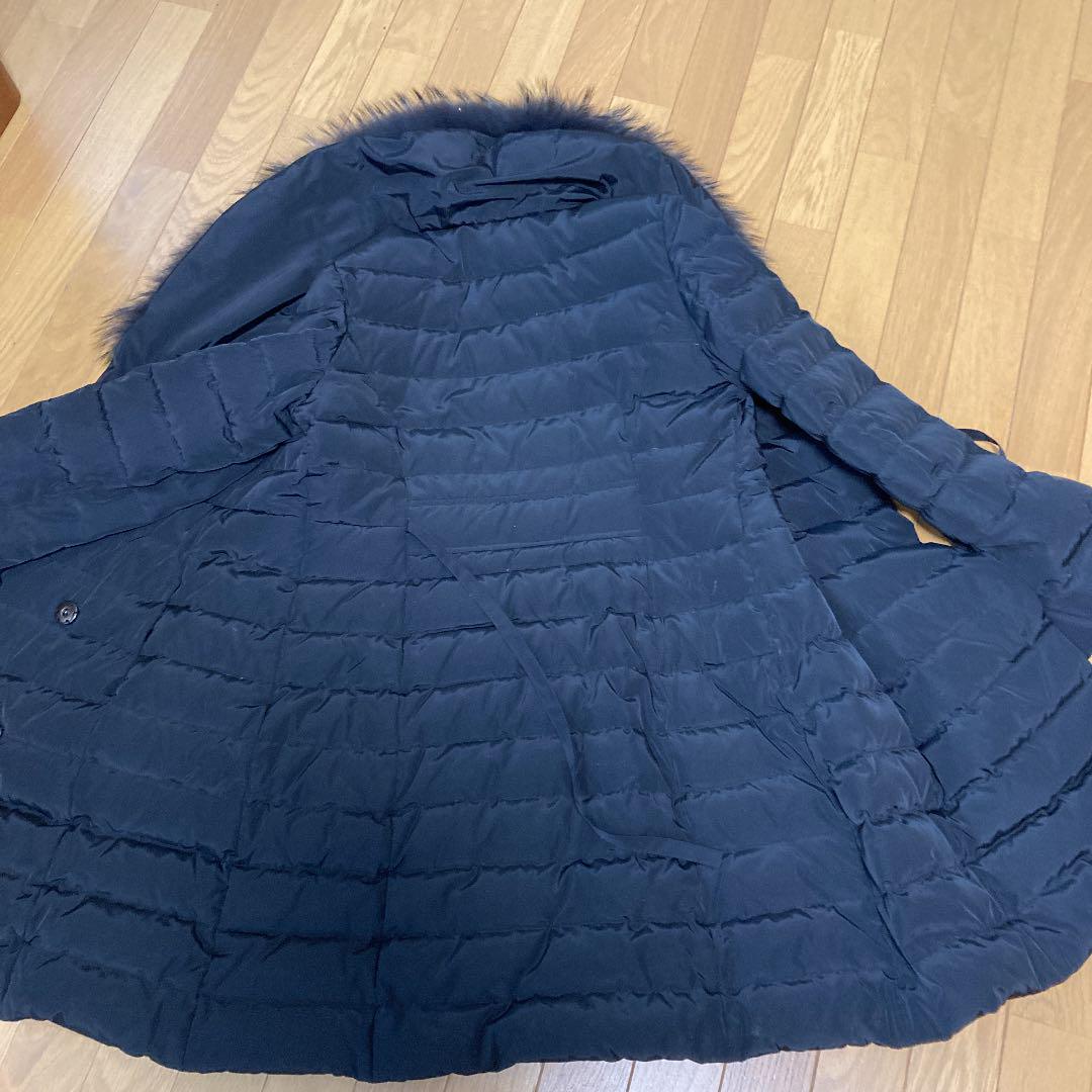 ラクーン襟付きダウンコート　新品