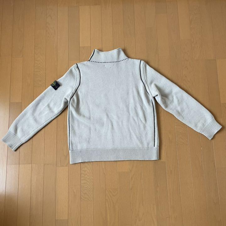 ギャルソン stone ジップアップ セーター MhUDe-m37276699437 islandウール トップス