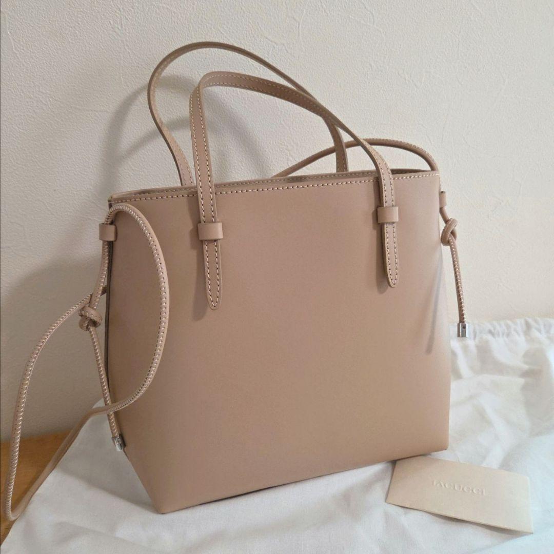 【未使用新品】IACUCCI グッシオ 2WAYトート RUGA ベージュ
