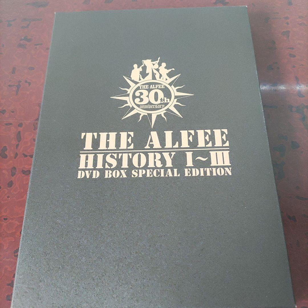 ベストセラー Ⅰ～Ⅲ HISTORY ALFEE THE DVD メルカリ - ポストカード付 BOX ミュージック