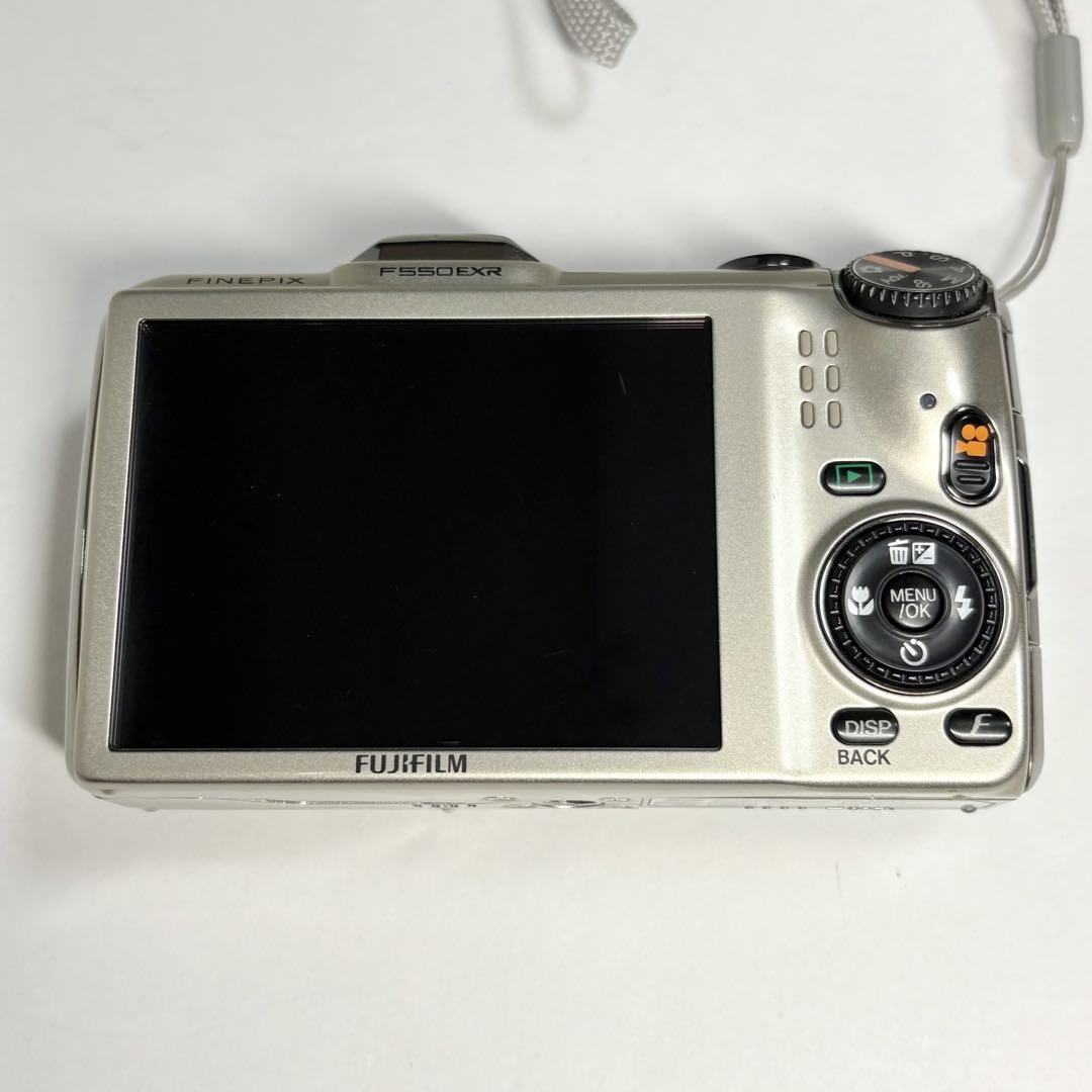 FUJIFILM フジフィルムFinePix F550EXR ゴールド デジカメ