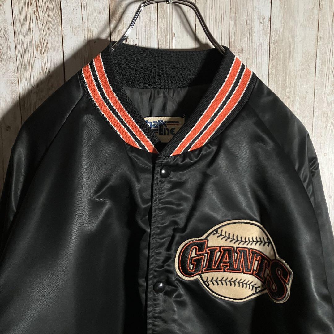 256【 90s ・USA製】Chalk Line ジャイアンツ スタジャン L 画像14