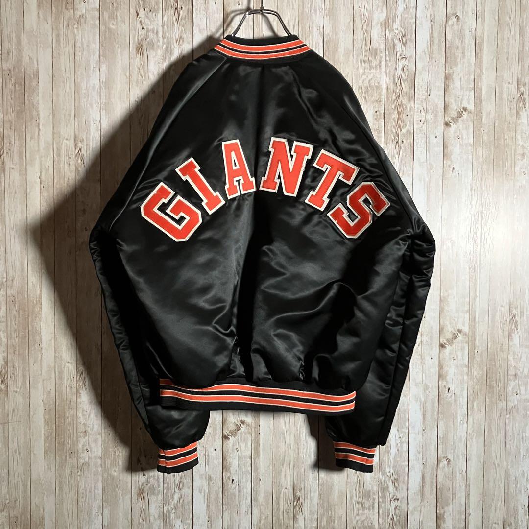 256【 90s ・USA製】Chalk Line ジャイアンツ スタジャン L 画像2