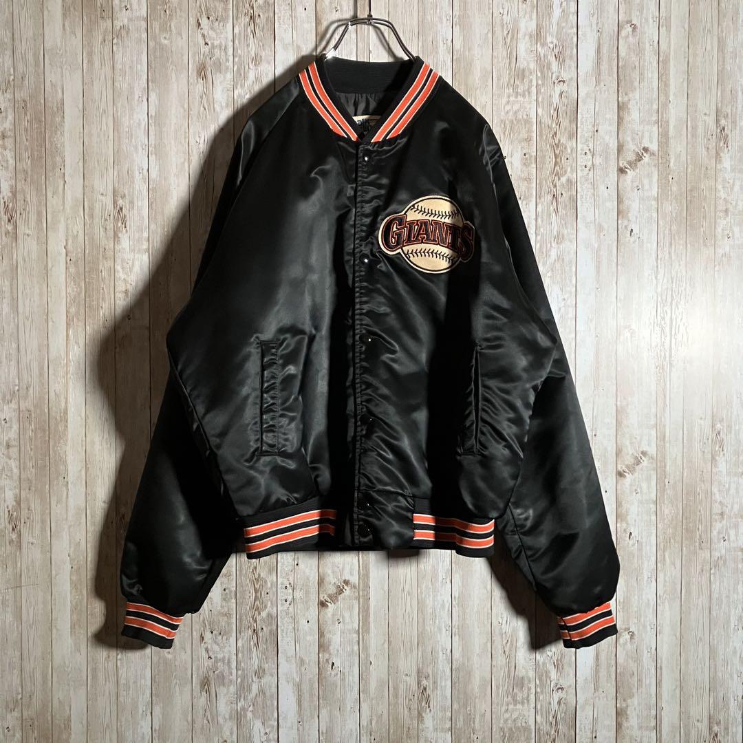 256【 90s ・USA製】Chalk Line ジャイアンツ スタジャン L 画像3