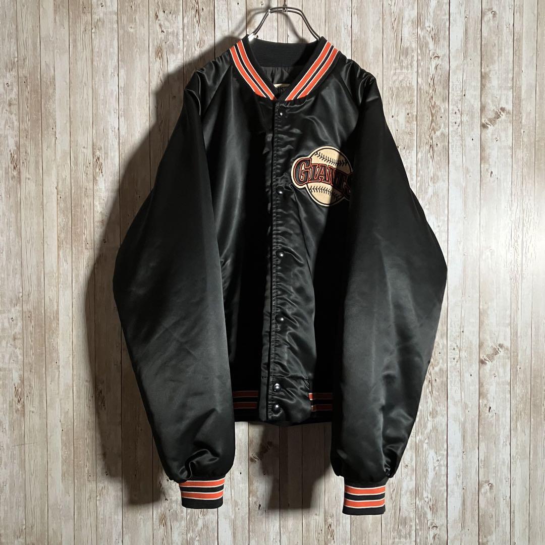 256【 90s ・USA製】Chalk Line ジャイアンツ スタジャン L 画像4