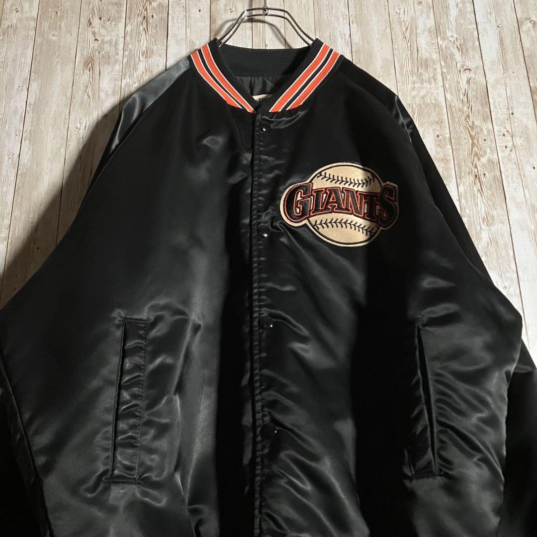256【 90s ・USA製】Chalk Line ジャイアンツ スタジャン L 画像5