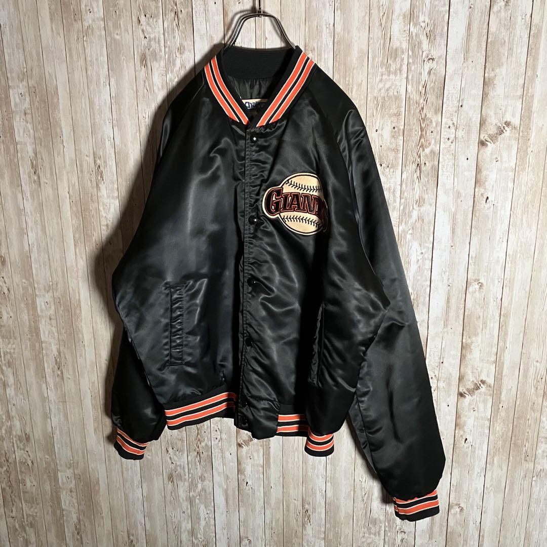 256【 90s ・USA製】Chalk Line ジャイアンツ スタジャン L 画像9