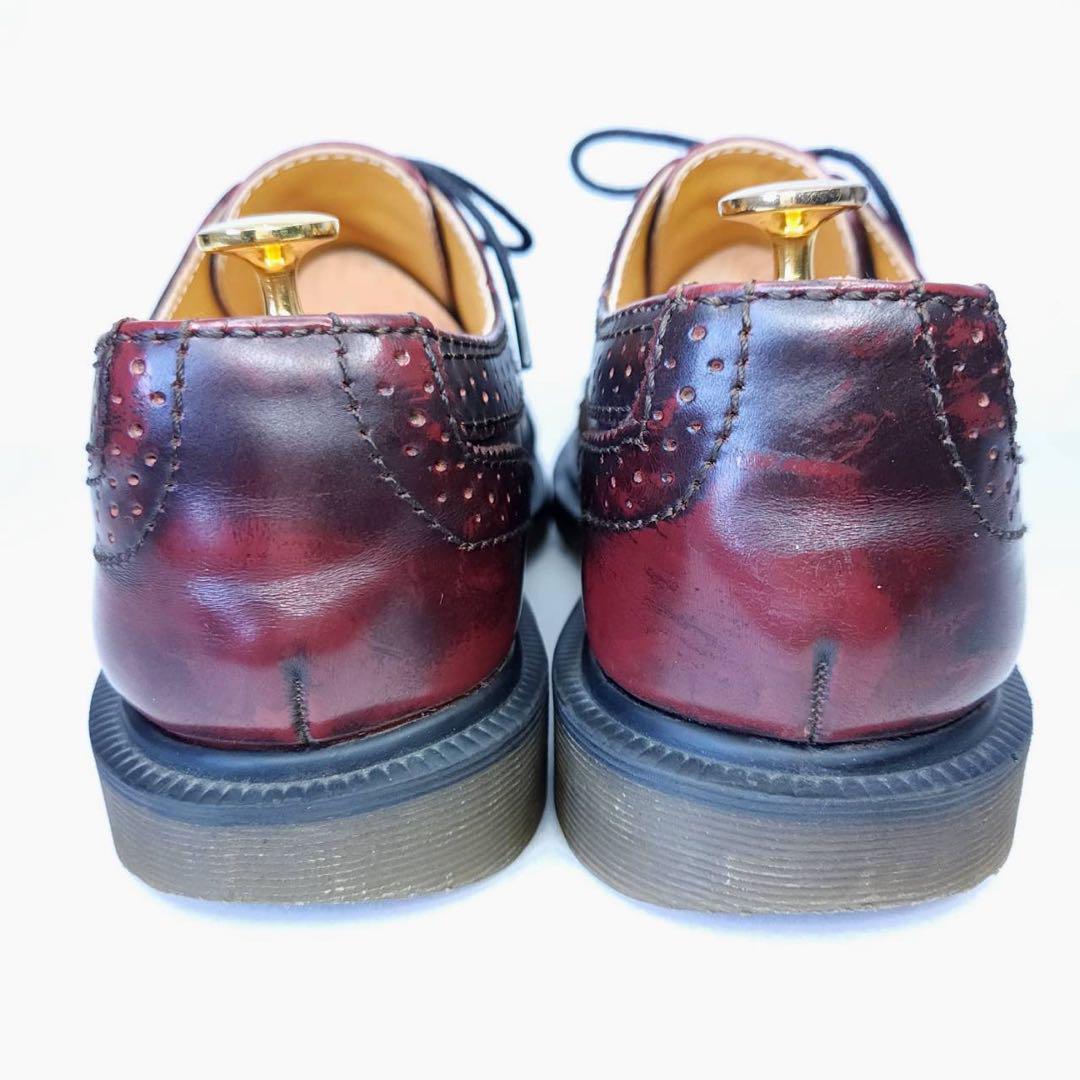 Dr.Martens ドクターマーチン　4ホール　チェリーレッド　ウイングチップ