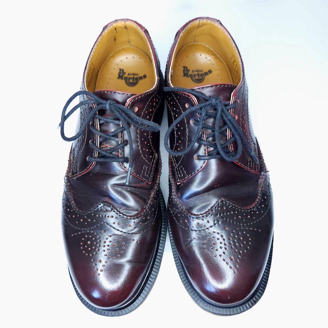 Dr.Martens ドクターマーチン　4ホール　チェリーレッド　ウイングチップ