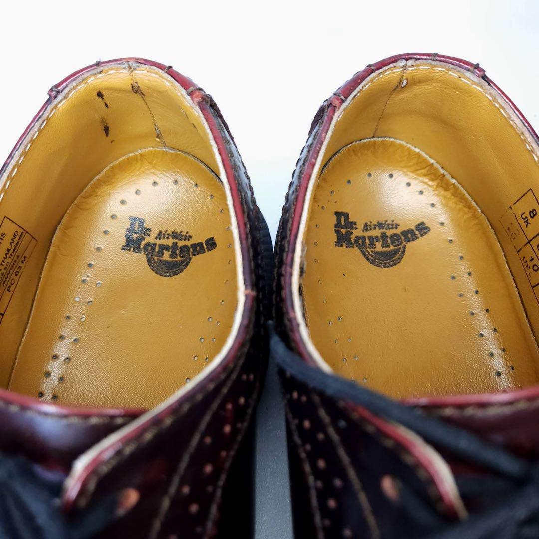 Dr.Martens ドクターマーチン　4ホール　チェリーレッド　ウイングチップ