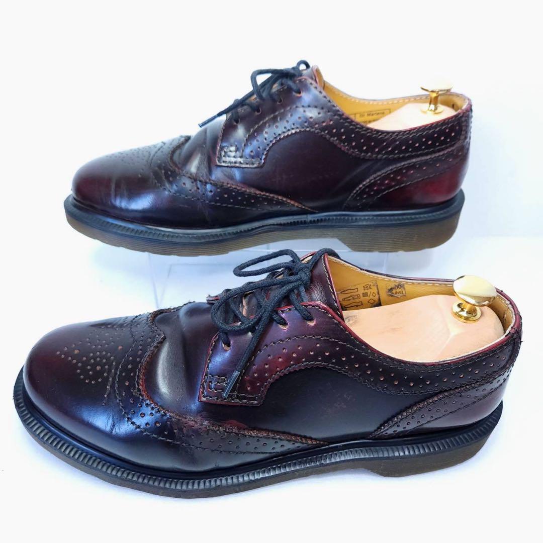 Dr.Martens ドクターマーチン　4ホール　チェリーレッド　ウイングチップ