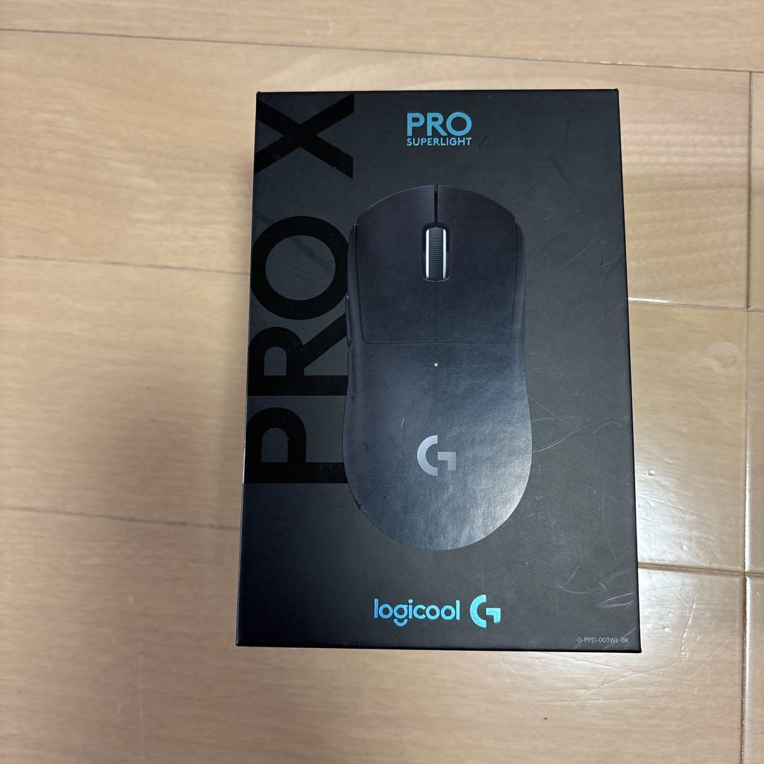 logicool PRO X SUPERLIGHT ブラック