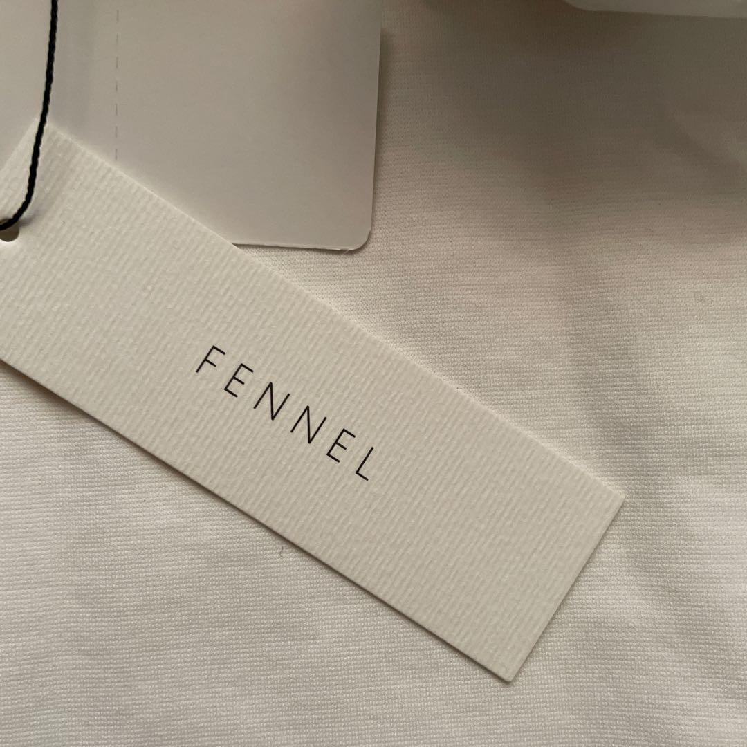 FENNEL Vネックボリュームスリーブ