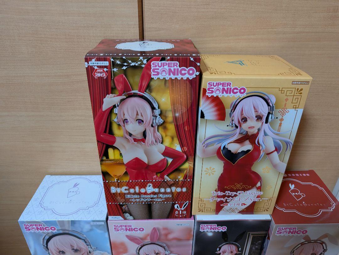 すーぱーそに子　フィギュア　6点セット　美少女フィギュア　まとめ売り すーぱーそに子 フィギュア 6点セット 美少女フィギュア まとめ