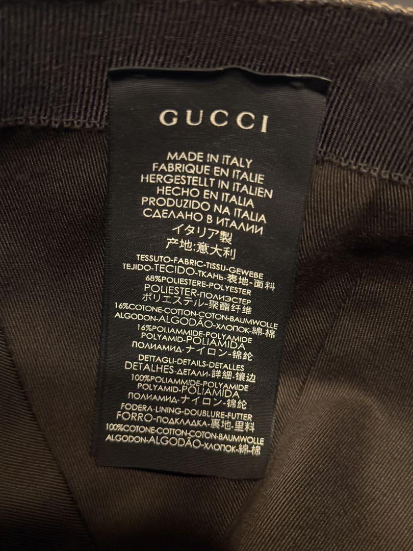 GUCCI キャップ　60size