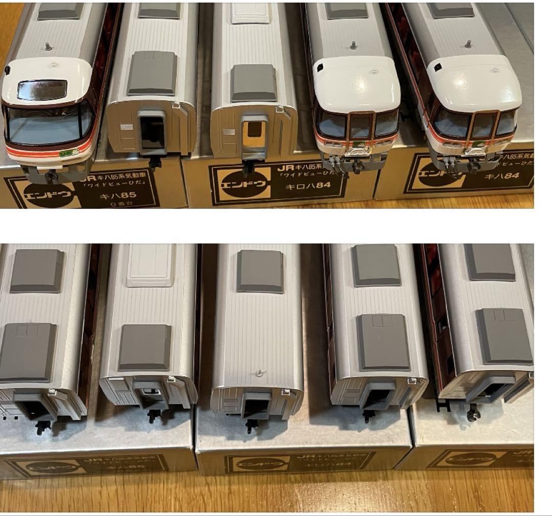 エンドウ鉄道模型HOゲージ JRキハ85系気動車「ワイドビューひだ」5両セット エンドウ鉄道模型HOゲージ JRキハ85系気動車「ワイドビューひだ