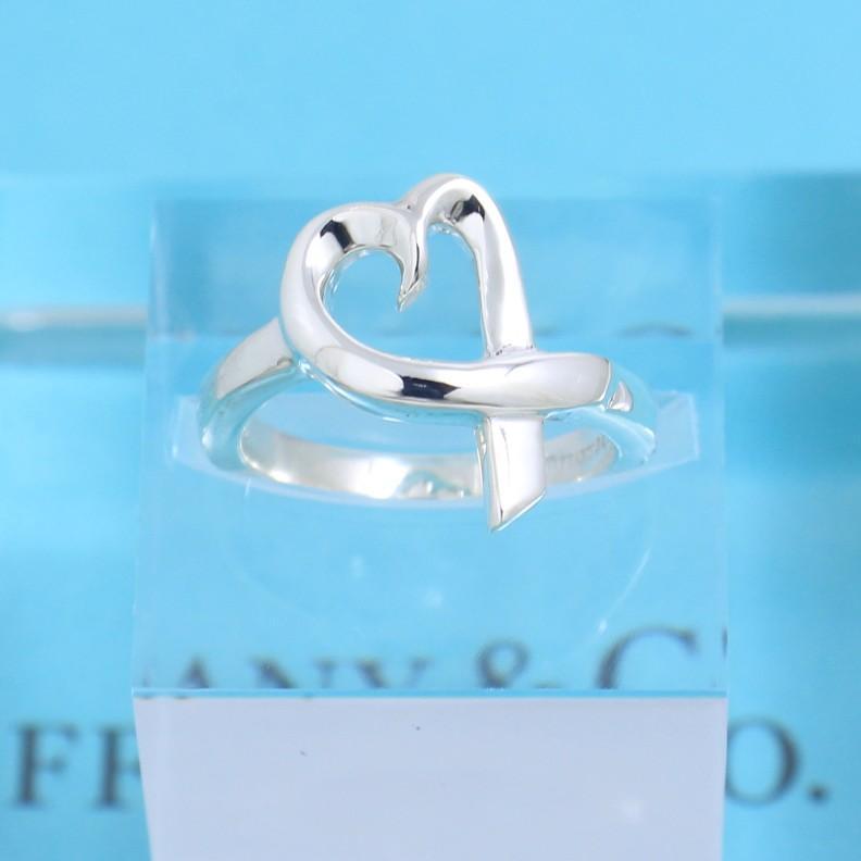 値下げ中！Tiffany& Co.♡ラビングハートリング パロマピカソ 約9号 TIFFANY&Co. ティファニー ラビングハート パロマピカソ 9号