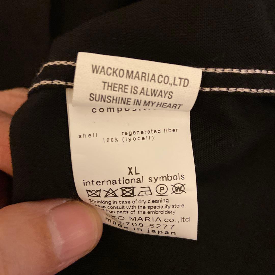 ワコマリアオープンカラーシャツサイズＸＬXL(LL)・WACKOMARIA