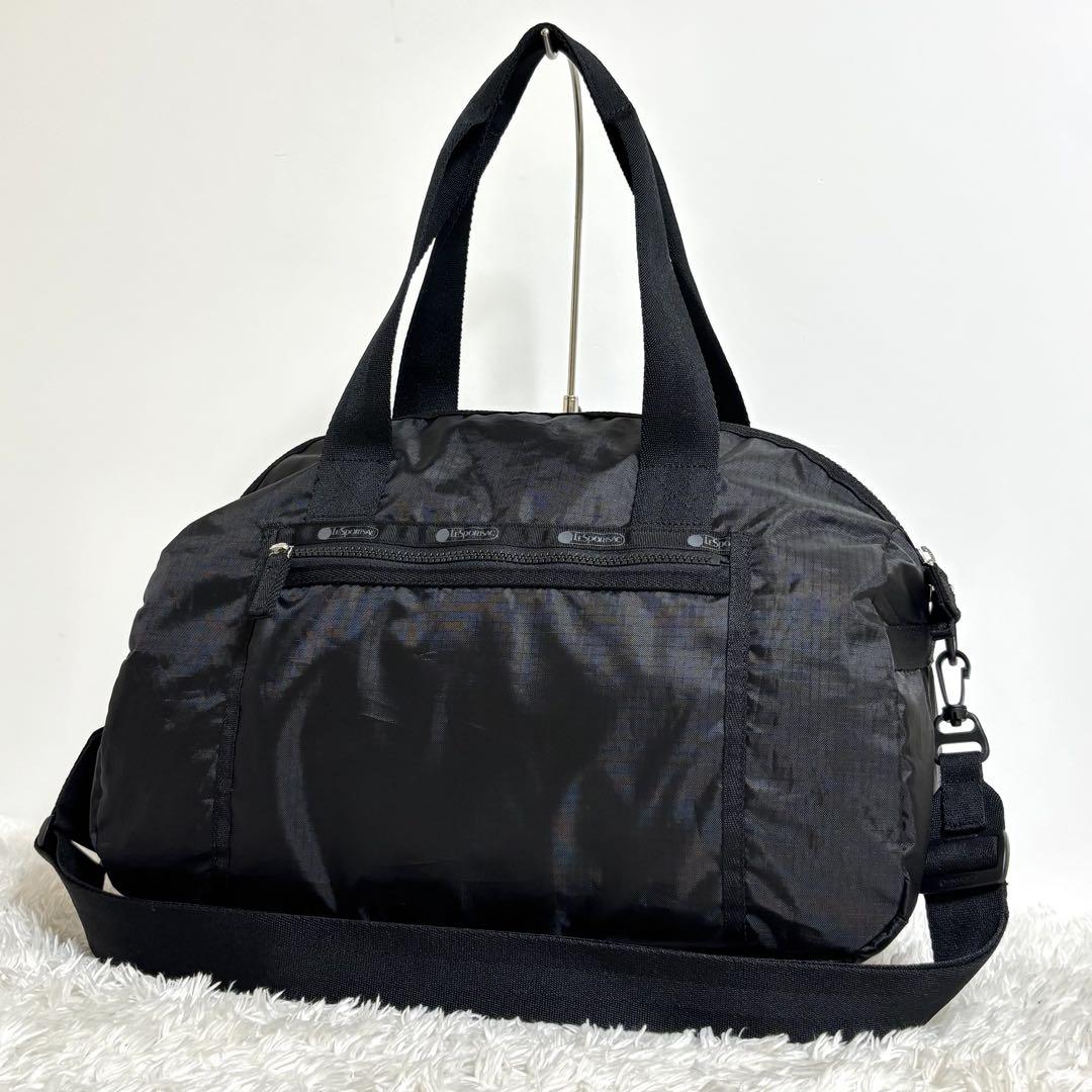 【美品】 レスポートサック ボストンバッグ ショルダーバッグ 2way