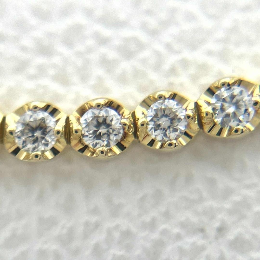 アーカー 美品 ビリーブユー ネックレス K18 ダイヤモンド 0.07ct アーカー 美品 ビリーブユー ネックレス K18 ダイヤモンド 0.07ct