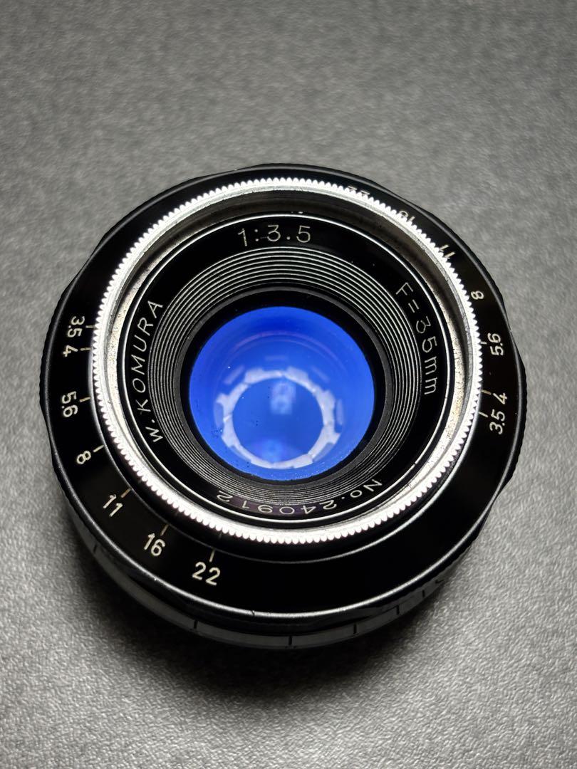 Komura 35mm f/3.5 ファインダーセット ライカLマウントレンズ(単焦点)