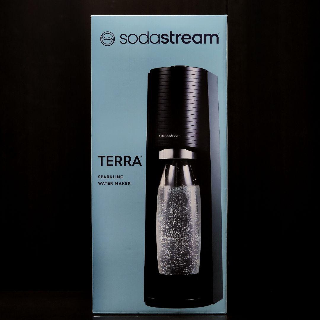 sodastream TERRA 炭酸水メーカー (ブラック)