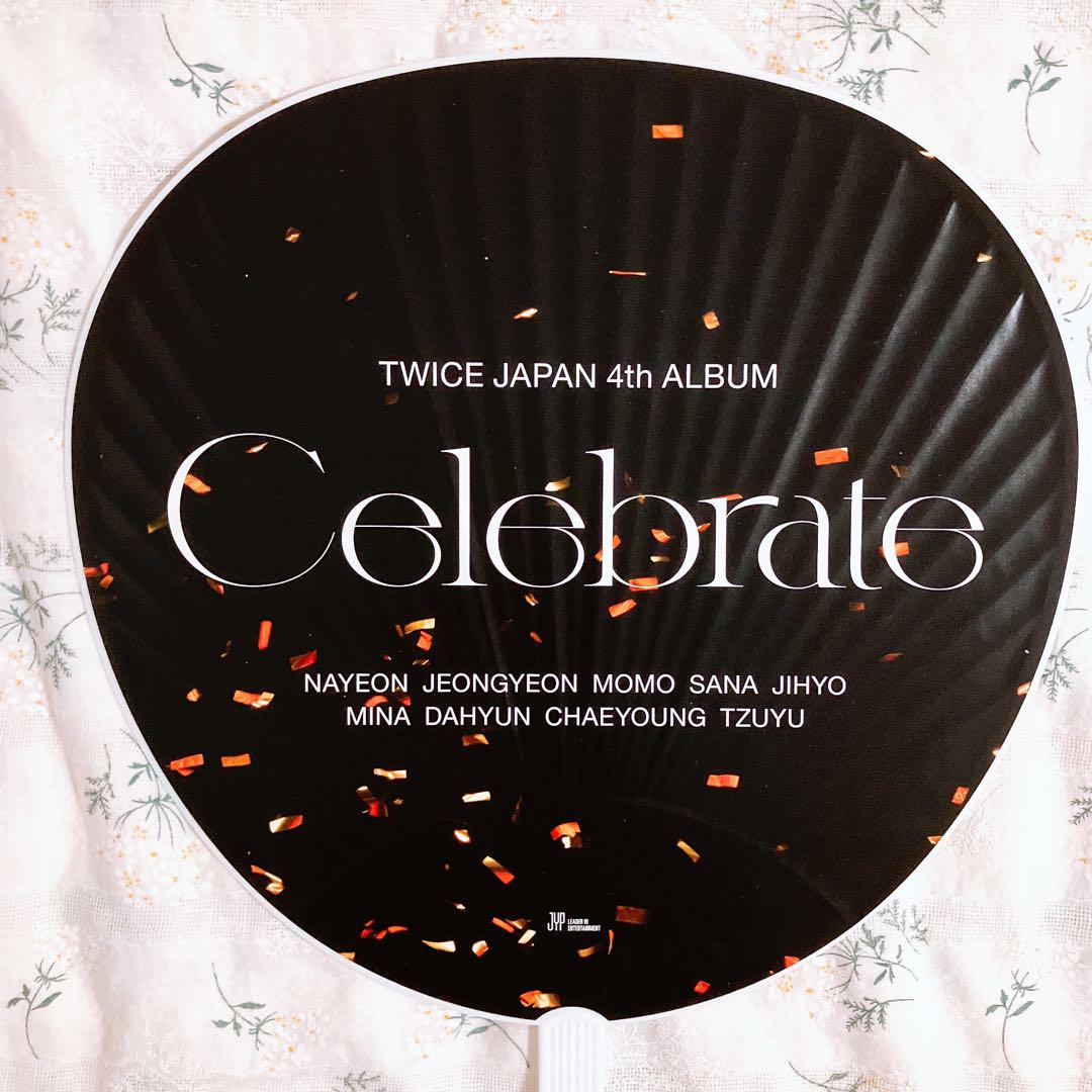 TWICE ナヨン うちわ セット TWICELIGHTS celebrate - メルカリ