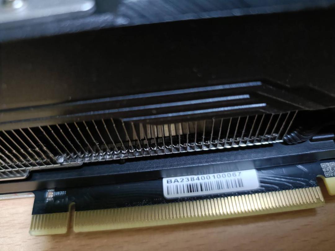 Palit RTX4070ti GAMING PRO 中古品　動作問題なし