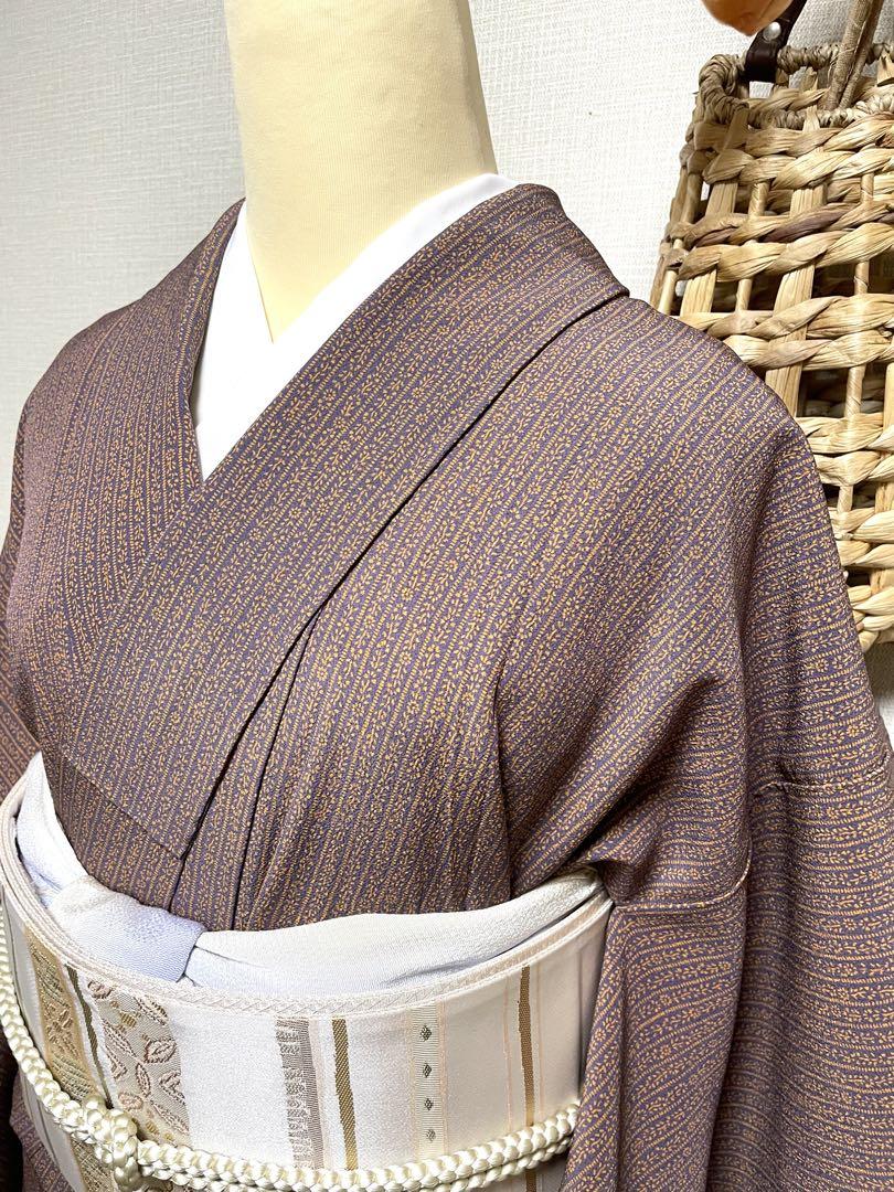 さんび　洗える着物　高品質ポリエステル小紋　身丈（肩から）156㎝ さんび 洗える着物 高品質ポリエステル小紋 身丈（肩から）156㎝