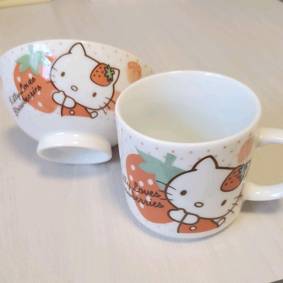 キティちゃんお茶碗＆コップ♪