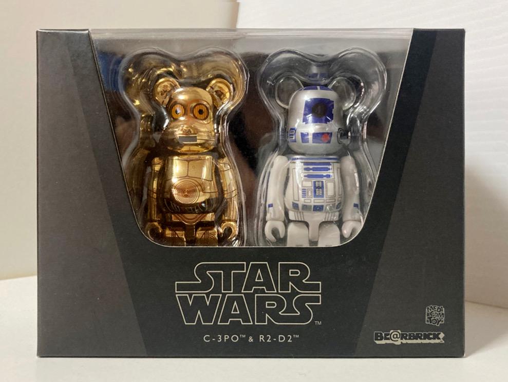 【未開封】 ベアブリック スターウォーズ C3PO ＆ R2D2 Amazon.co.jp: ベアブリック スターウォーズ 2パック C-3PO (TM