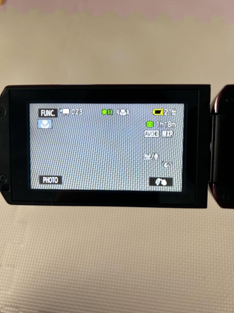 Canon キヤノン デジタルビデオカメラ iVIS HF M51 レッド