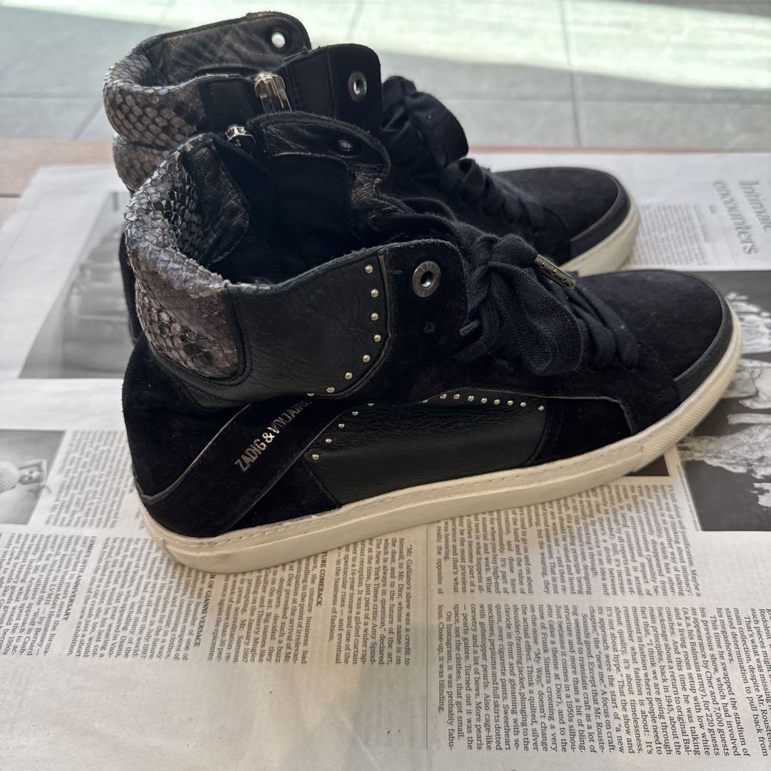 Zadig&Voltaire スニーカー　ハイカット　40