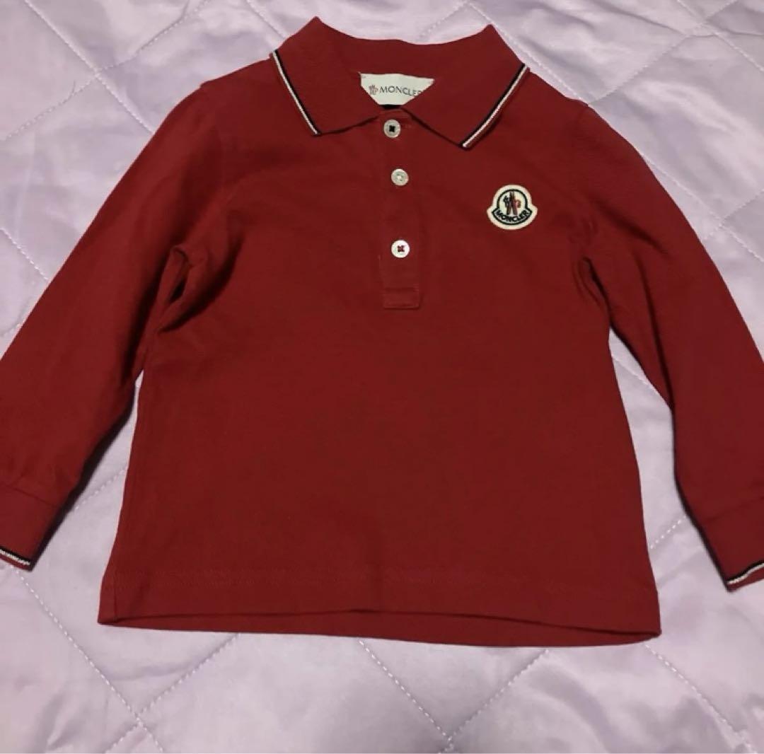 モンクレール　長袖ポロシャツ　【美品】 MONCLER モンクレール 長袖 ポロシャツ - メルカリ