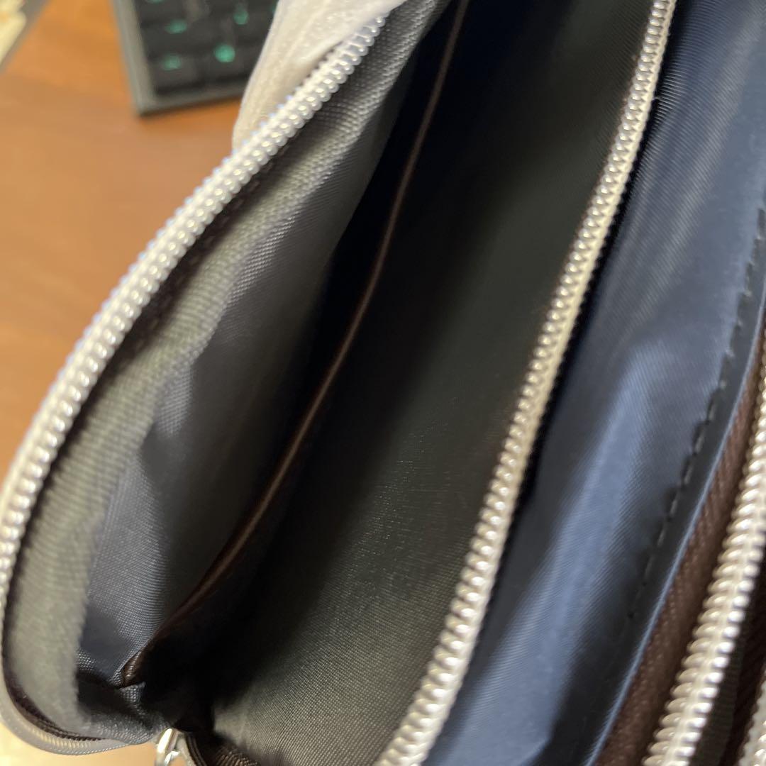 Orobianco ネイビー ブリーフバッグ A4対応