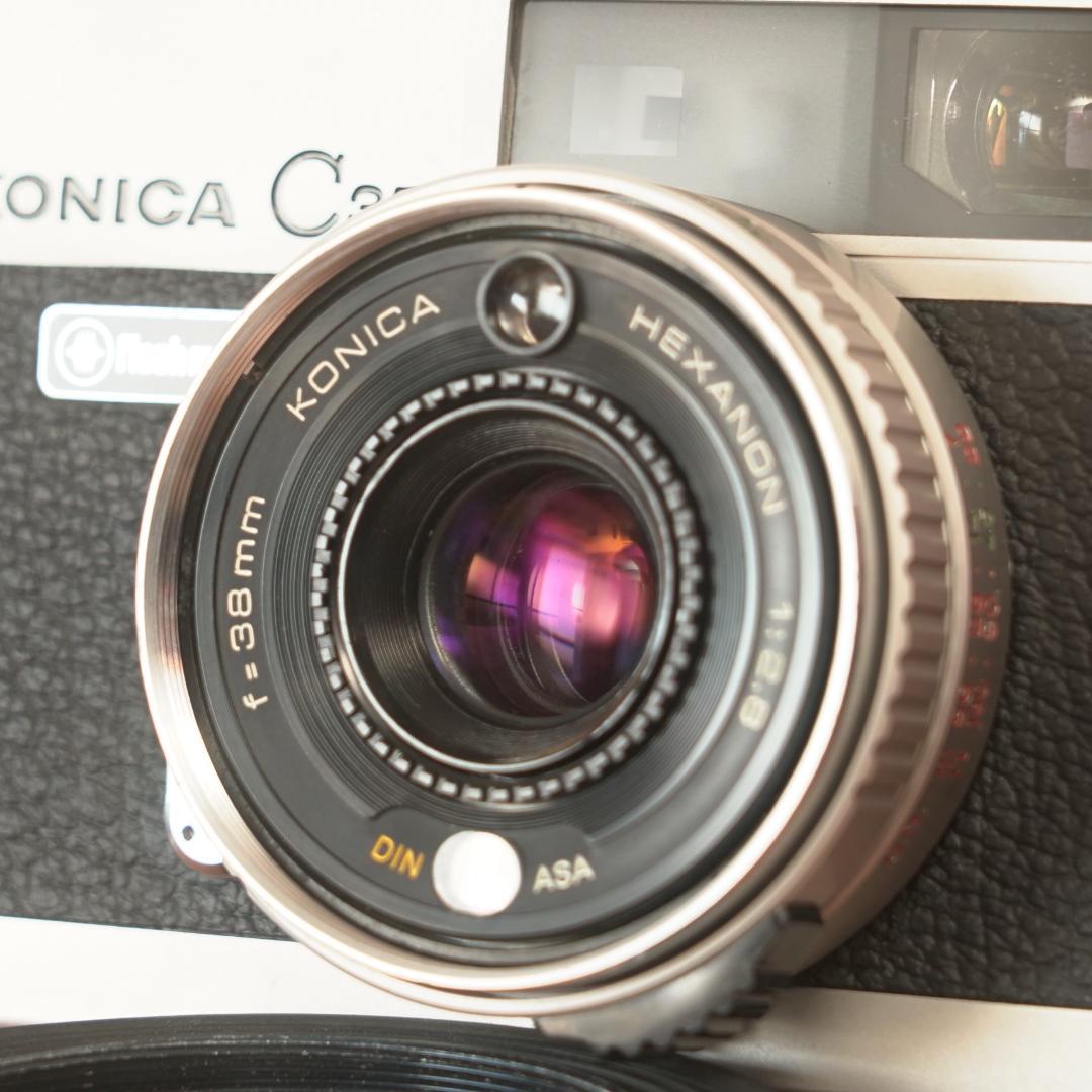 完動品◎KONICA C35 Flash matic フィルムカメラ #040
