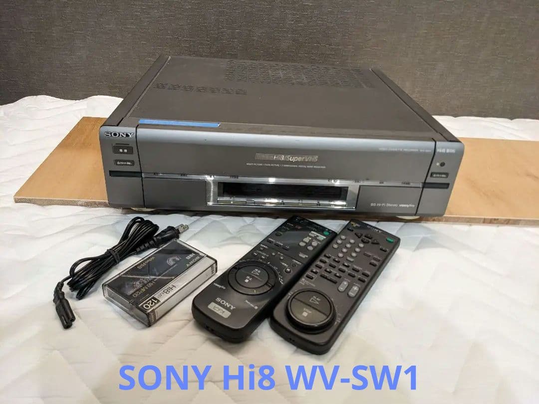 SONY Hi8 WV-SW1 Hi8のみok